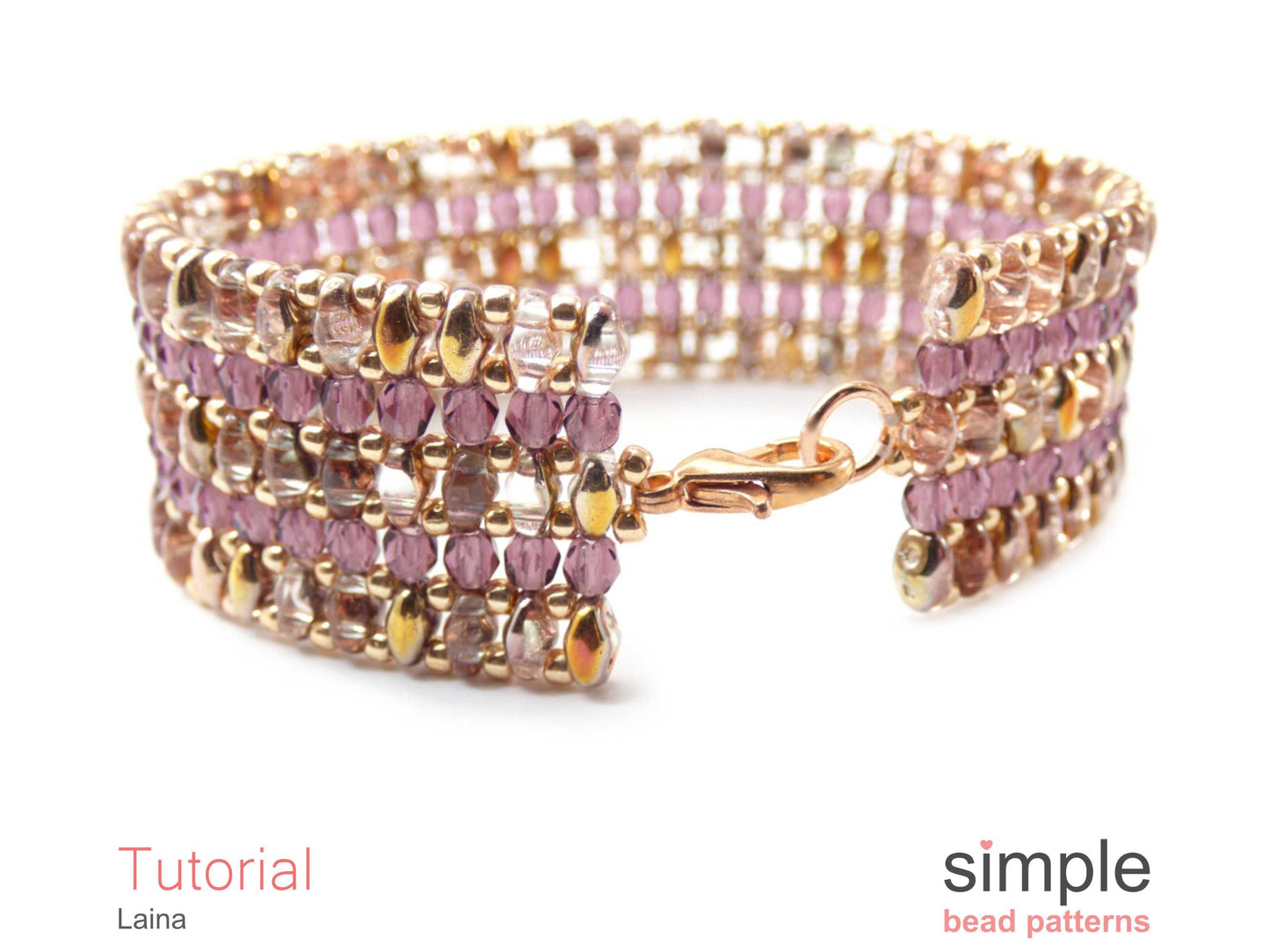 Laina Bracelet Beading Pattern