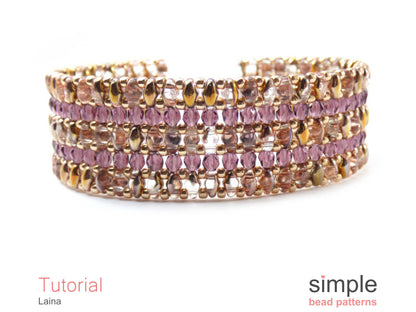 Laina Bracelet Beading Pattern