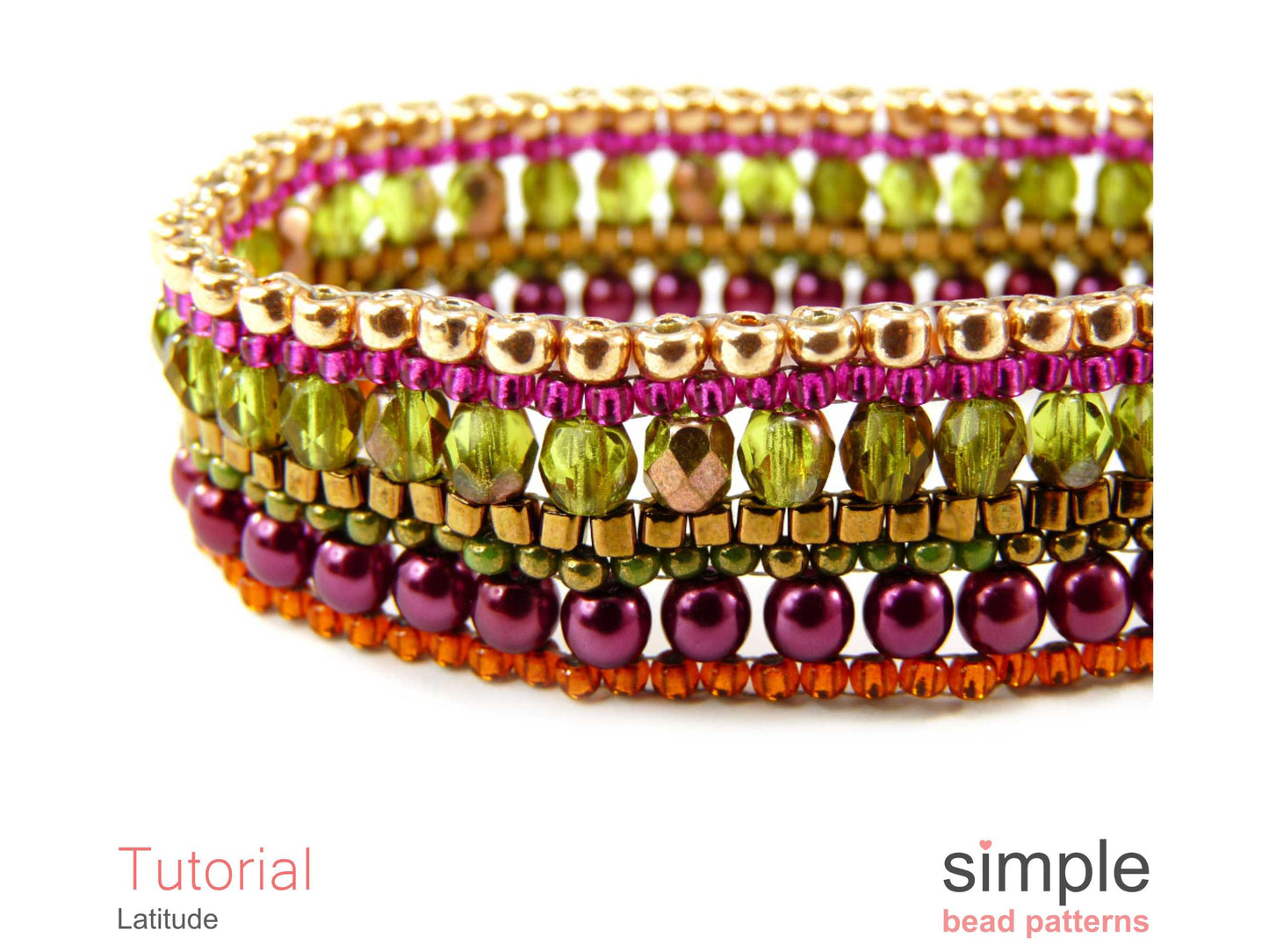 Latitude Bracelet Beading Pattern