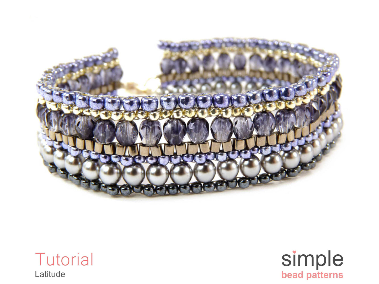 Latitude Bracelet Beading Pattern