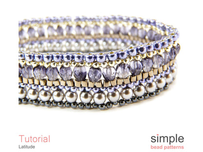 Latitude Bracelet Beading Pattern