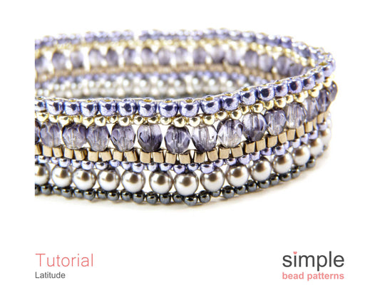 Latitude Bracelet Beading Pattern