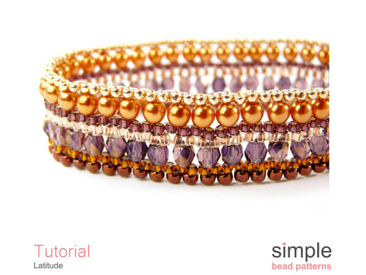 Latitude Bracelet Beading Pattern