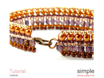 Latitude Bracelet Beading Pattern