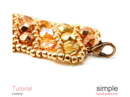 Leaning Bracelet Beading Pattern