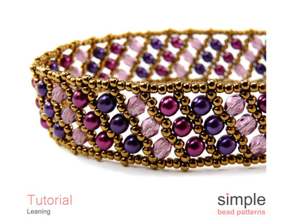 Leaning Bracelet Beading Pattern