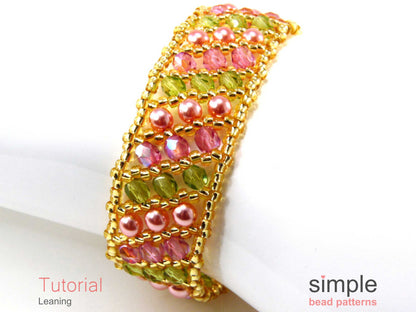 Leaning Bracelet Beading Pattern