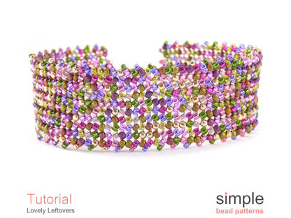 Lovely Leftovers Bracelet Beading Pattern