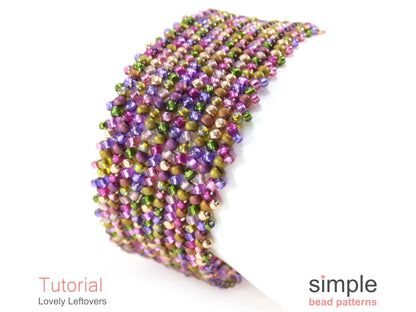 Lovely Leftovers Bracelet Beading Pattern