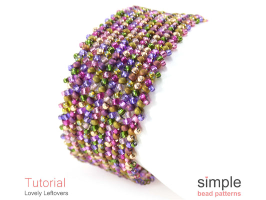 Lovely Leftovers Bracelet Beading Pattern