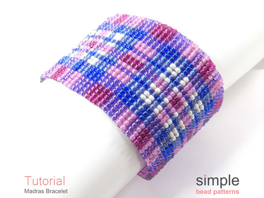 Madras Bracelet Beading Pattern