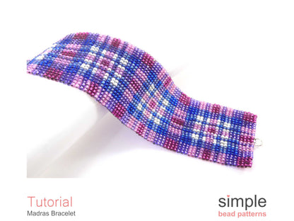 Madras Bracelet Beading Pattern