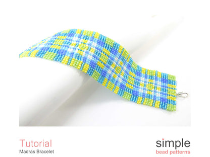 Madras Bracelet Beading Pattern