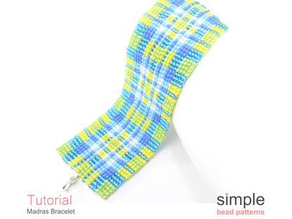Madras Bracelet Beading Pattern