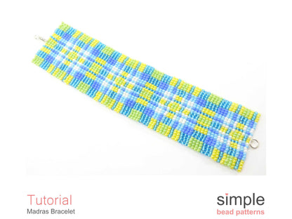 Madras Bracelet Beading Pattern