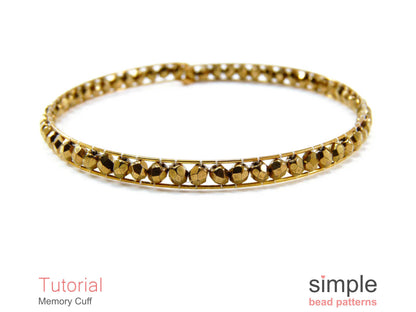 Memory Cuff Bracelet Beading Pattern