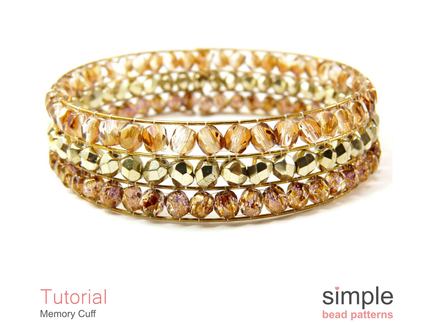 Memory Cuff Bracelet Beading Pattern