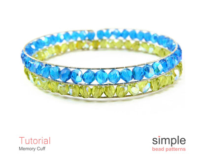 Memory Cuff Bracelet Beading Pattern