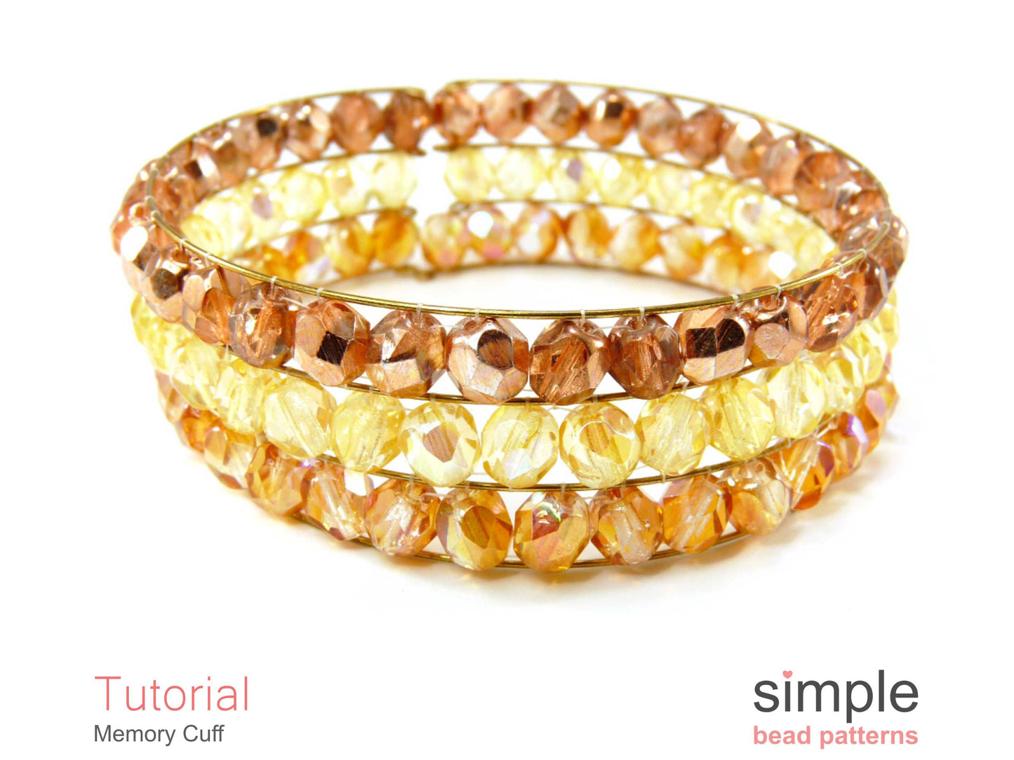 Memory Cuff Bracelet Beading Pattern