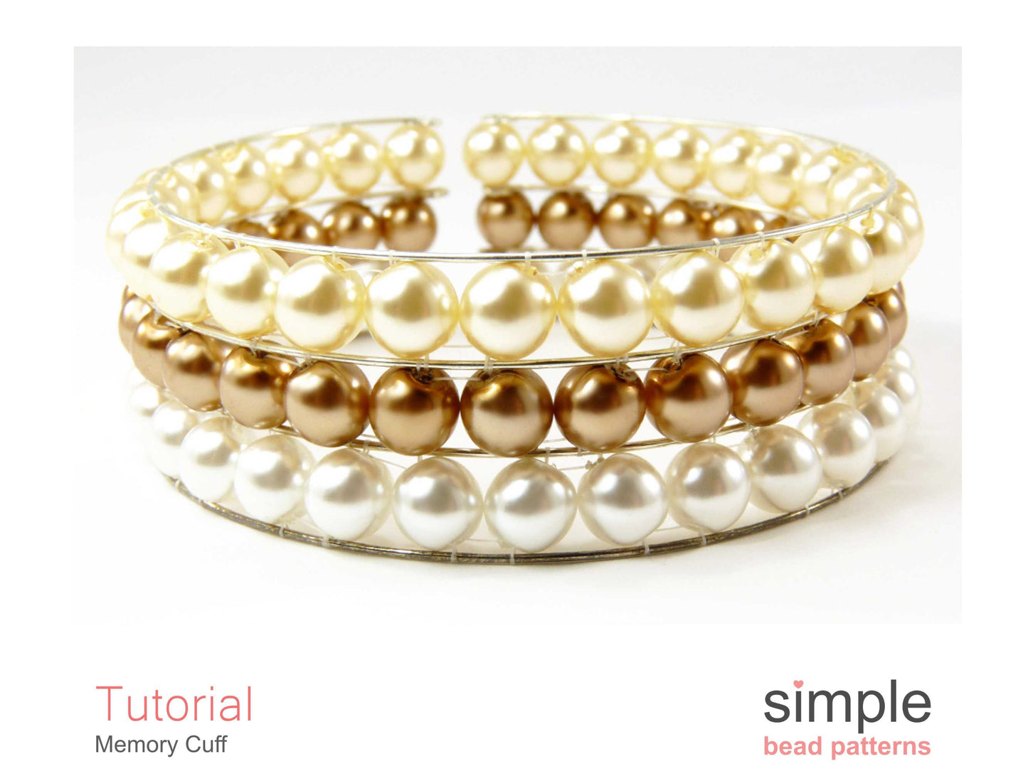Memory Cuff Bracelet Beading Pattern