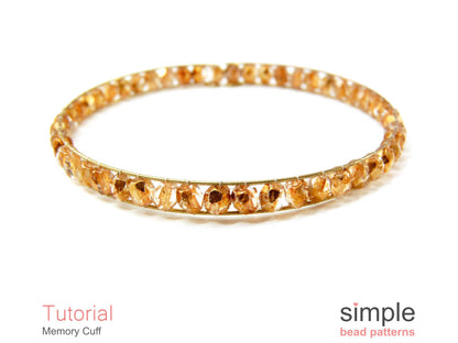Memory Cuff Bracelet Beading Pattern