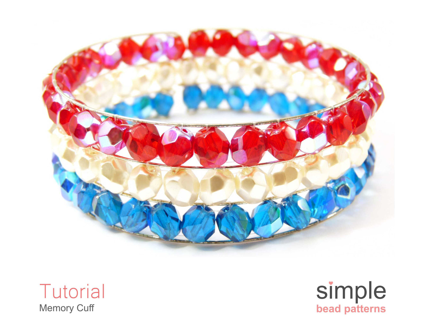 Memory Cuff Bracelet Beading Pattern