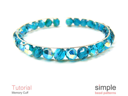 Memory Cuff Bracelet Beading Pattern