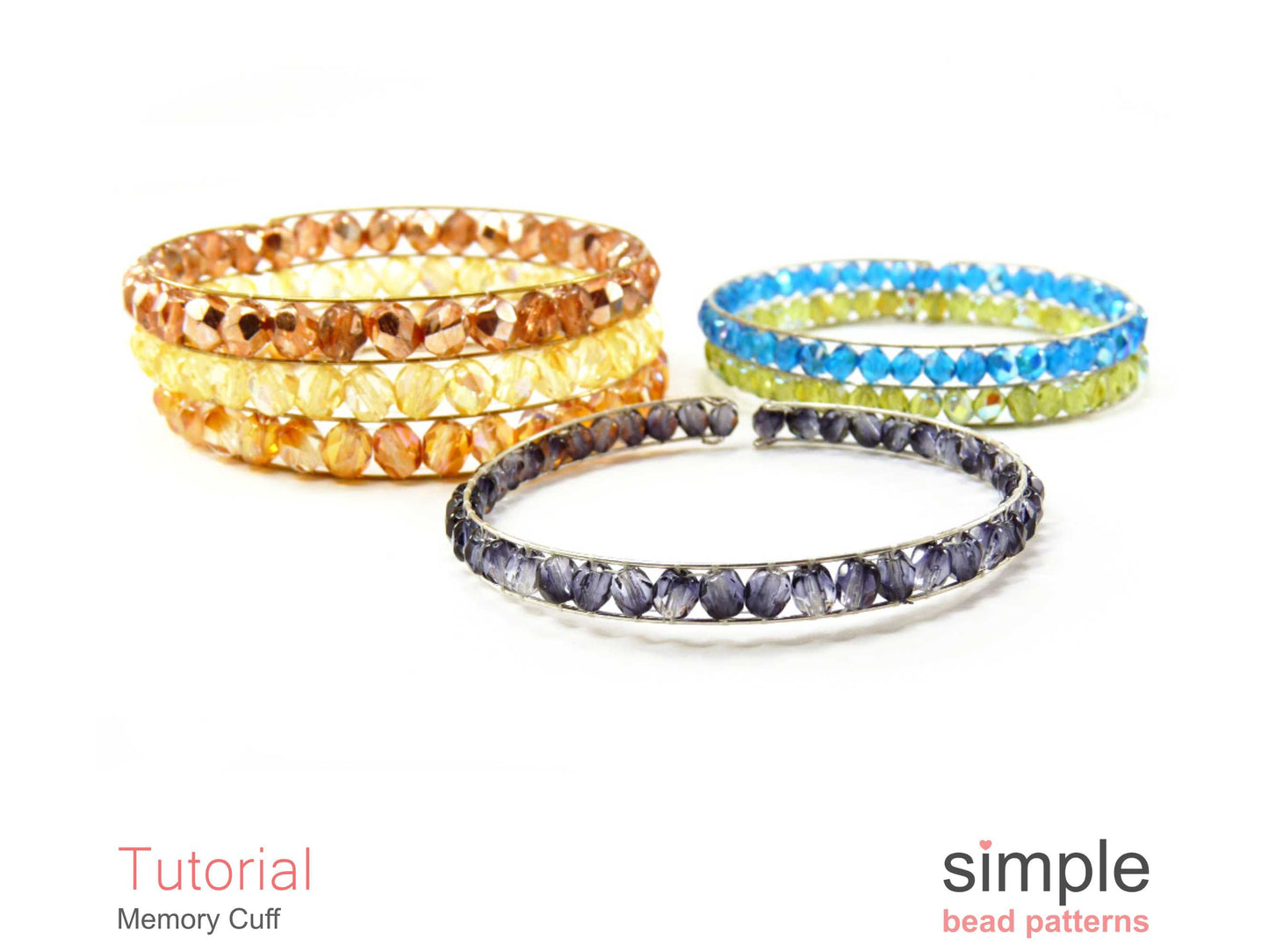 Memory Cuff Bracelet Beading Pattern