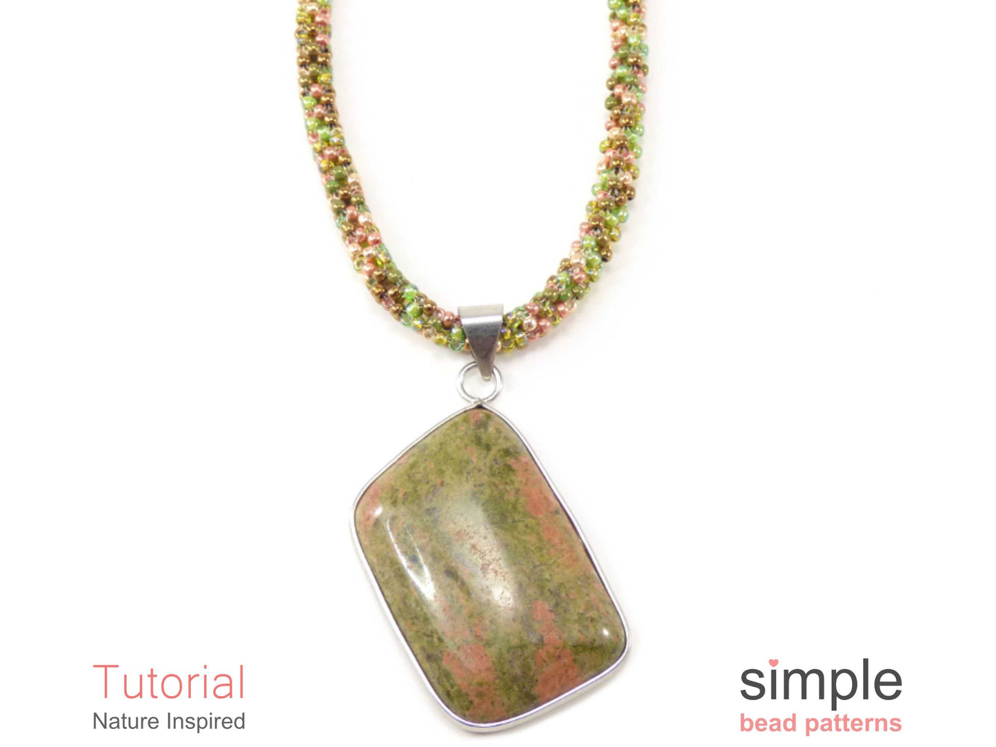 Nature Inspired Necklace Beading Pattern