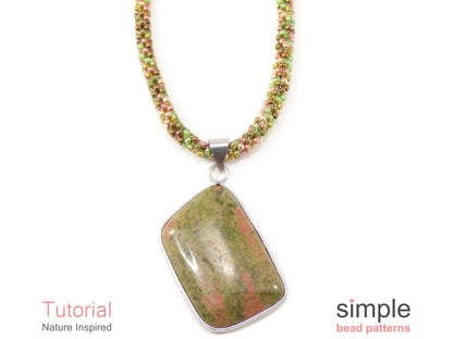 Nature Inspired Necklace Beading Pattern