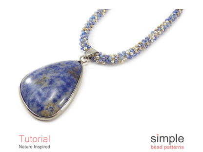 Nature Inspired Necklace Beading Pattern