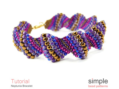 Neptunia Bracelet Beading Pattern