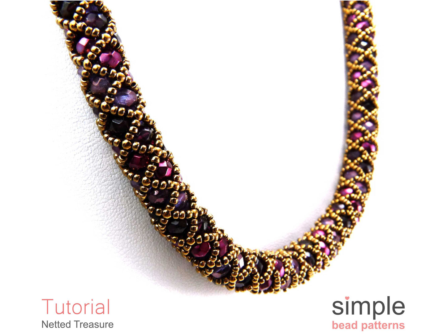 Netted Treasure Bracelet & Necklace Beading Pattern