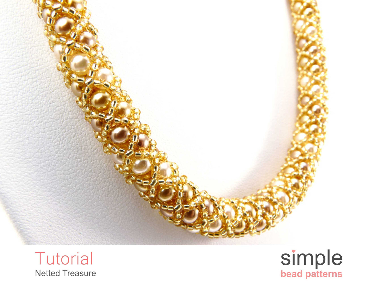 Netted Treasure Bracelet & Necklace Beading Pattern