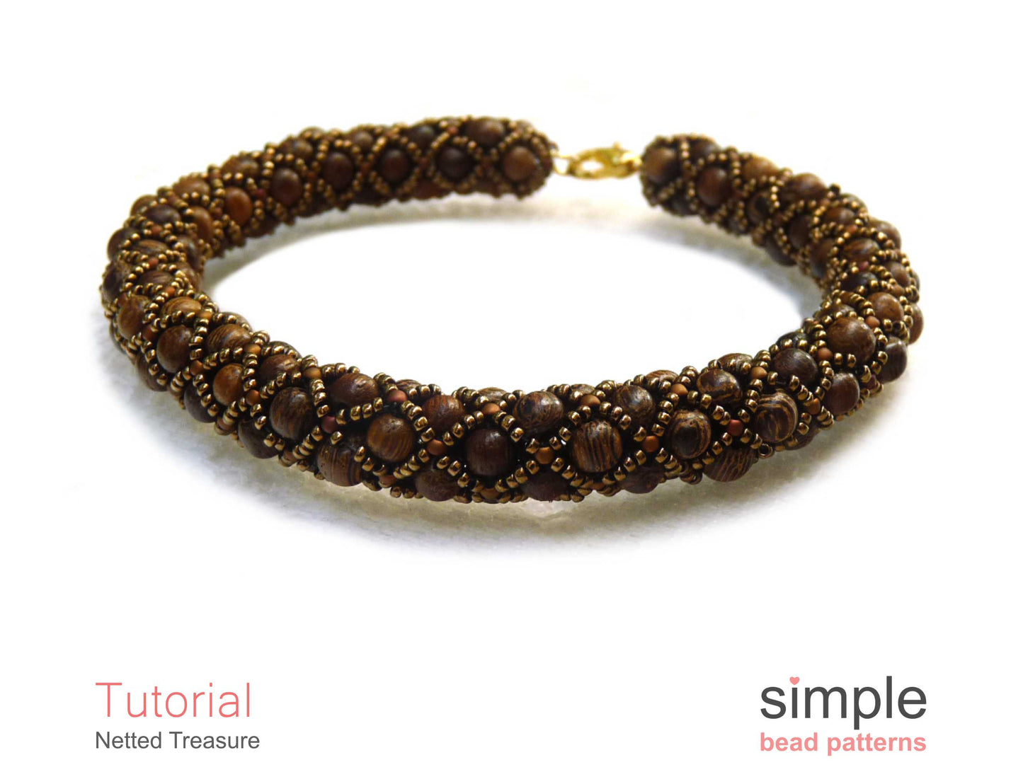 Netted Treasure Bracelet & Necklace Beading Pattern