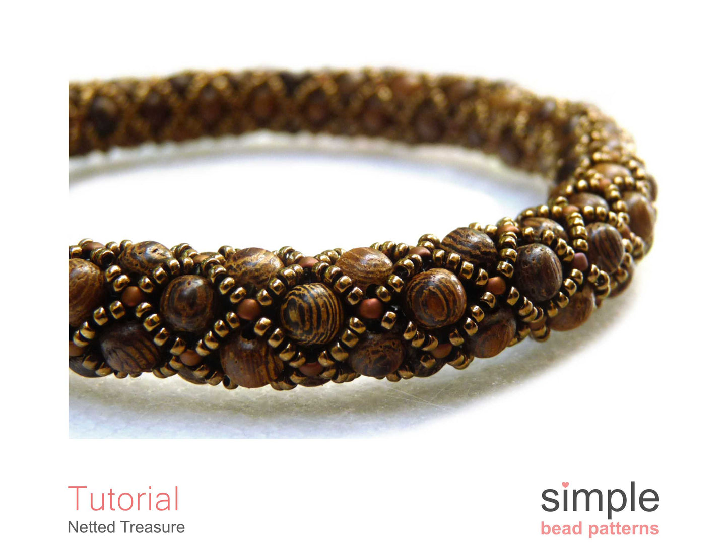 Netted Treasure Bracelet & Necklace Beading Pattern