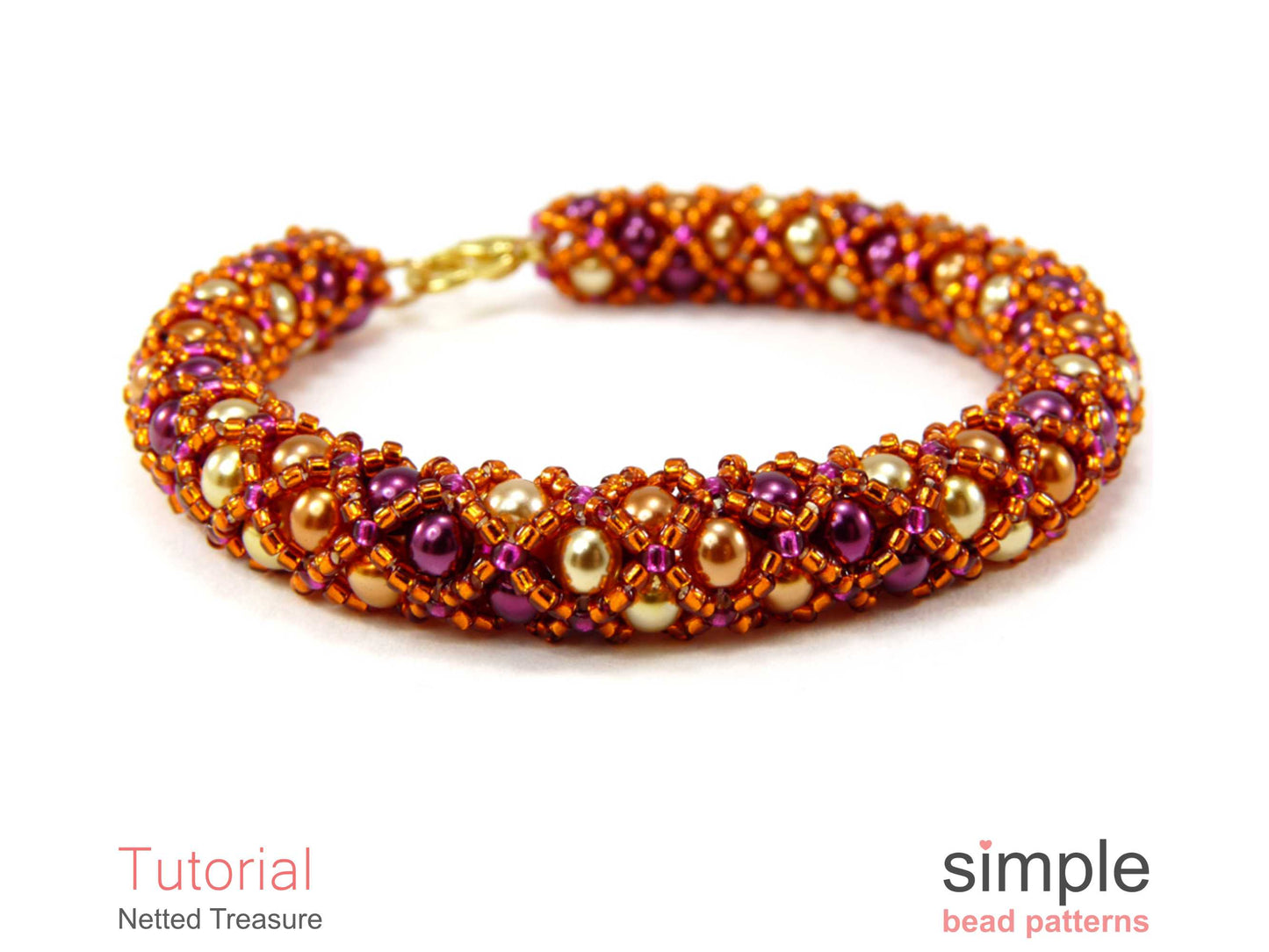 Netted Treasure Bracelet & Necklace Beading Pattern