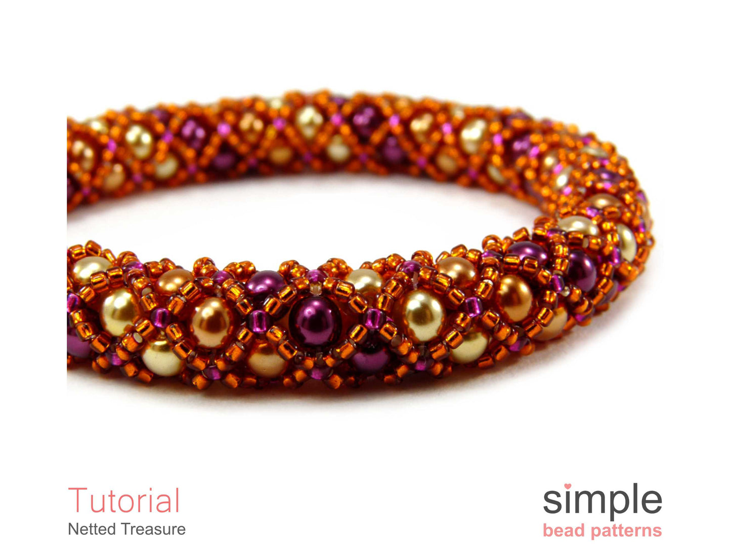 Netted Treasure Bracelet & Necklace Beading Pattern