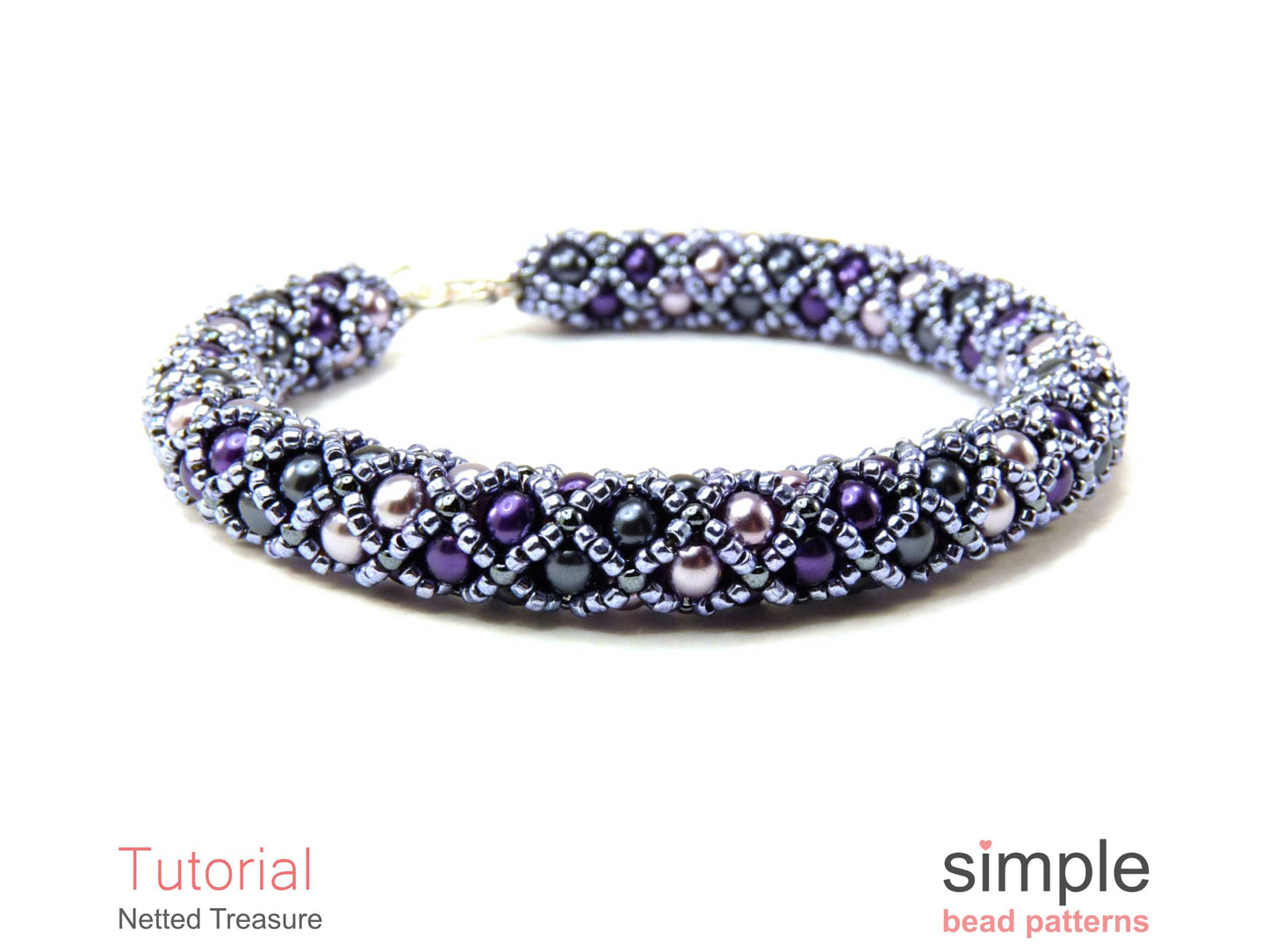 Netted Treasure Bracelet & Necklace Beading Pattern