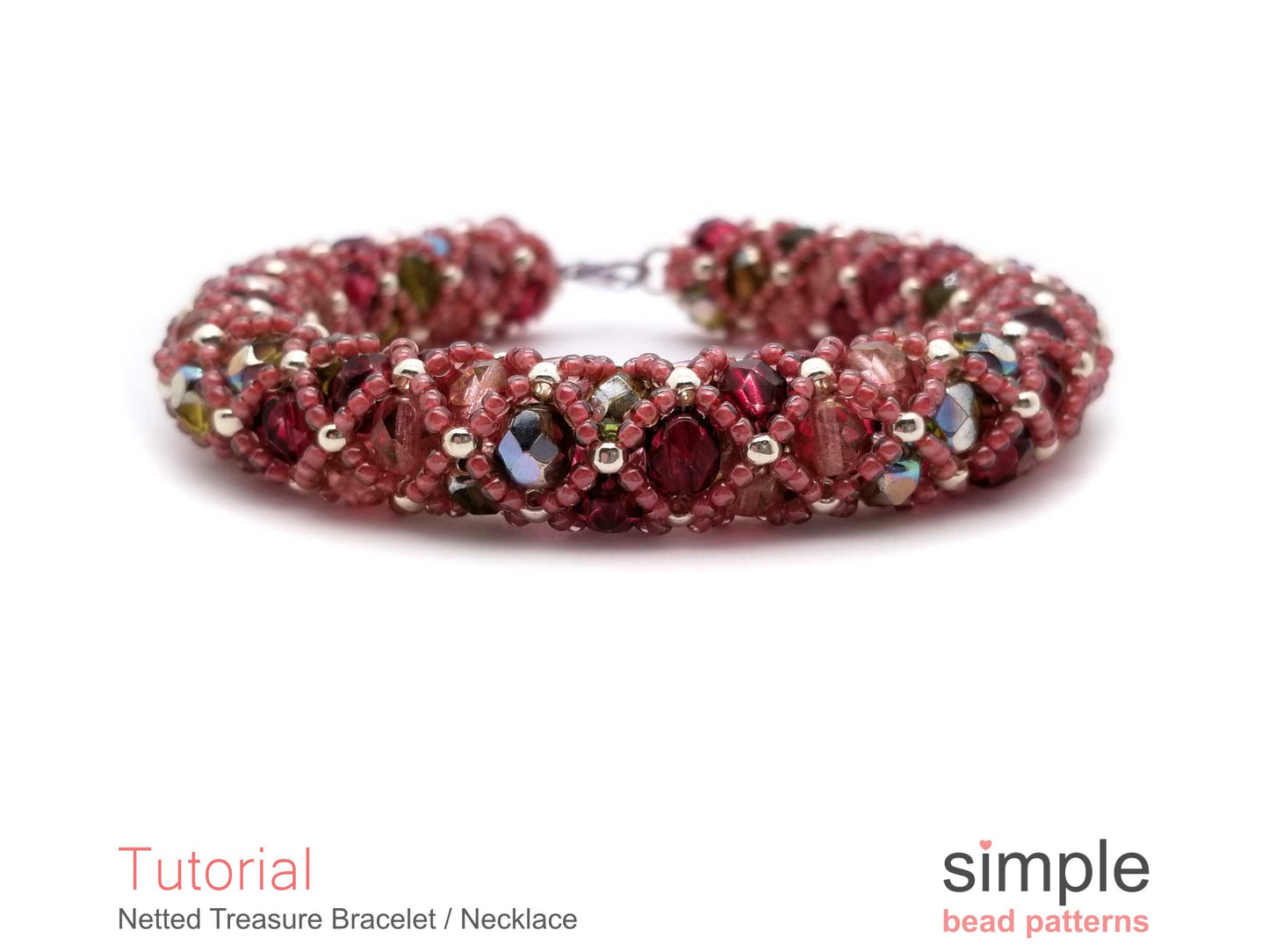 Netted Treasure Bracelet & Necklace Beading Pattern