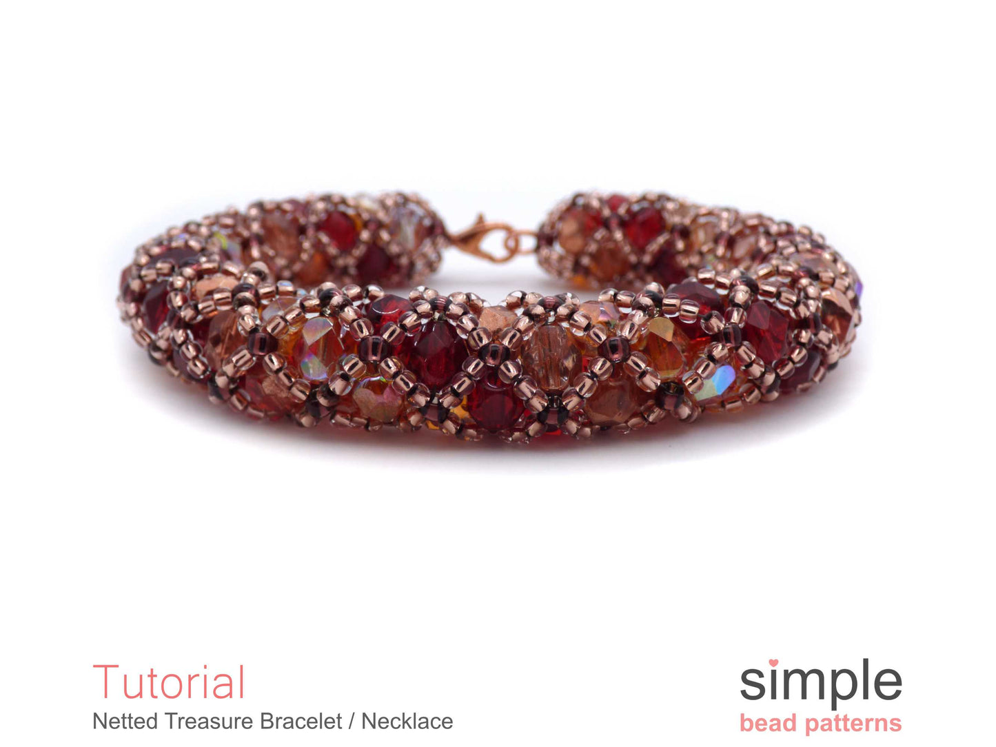 Netted Treasure Bracelet & Necklace Beading Pattern