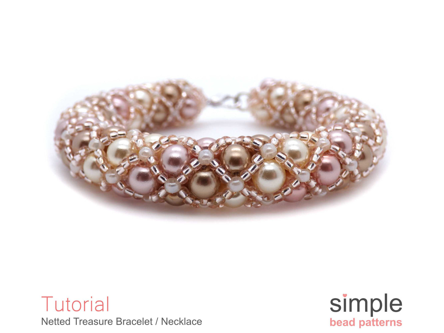 Netted Treasure Bracelet & Necklace Beading Pattern