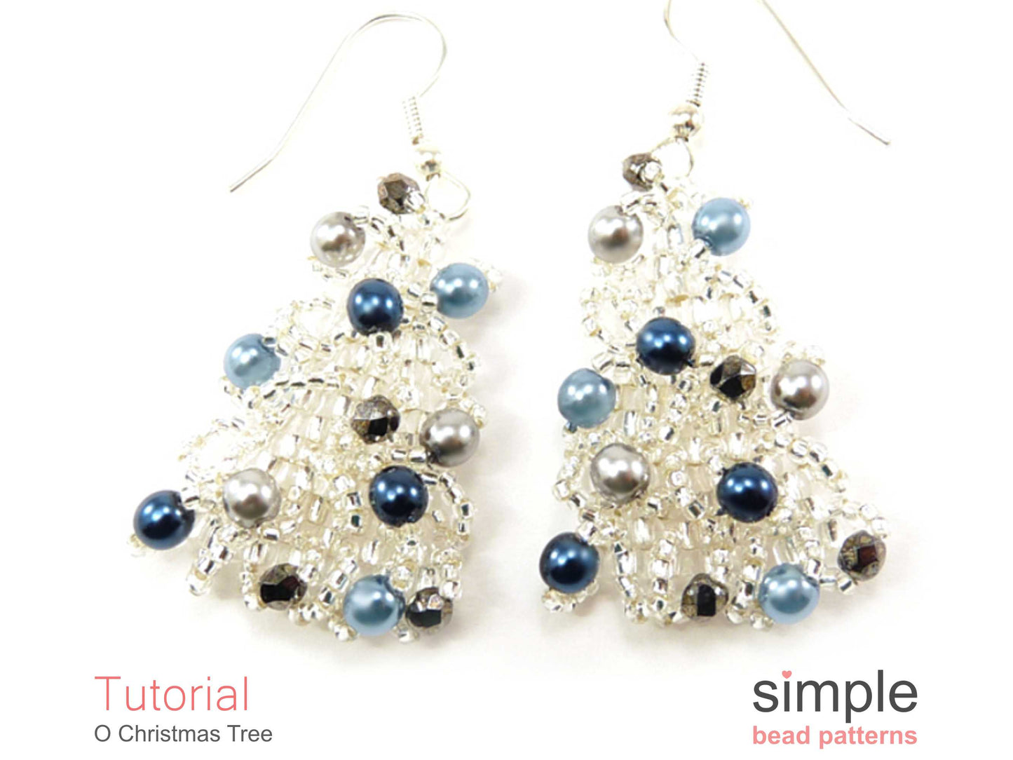 O Christmas Tree Earrings & Necklace Pattern