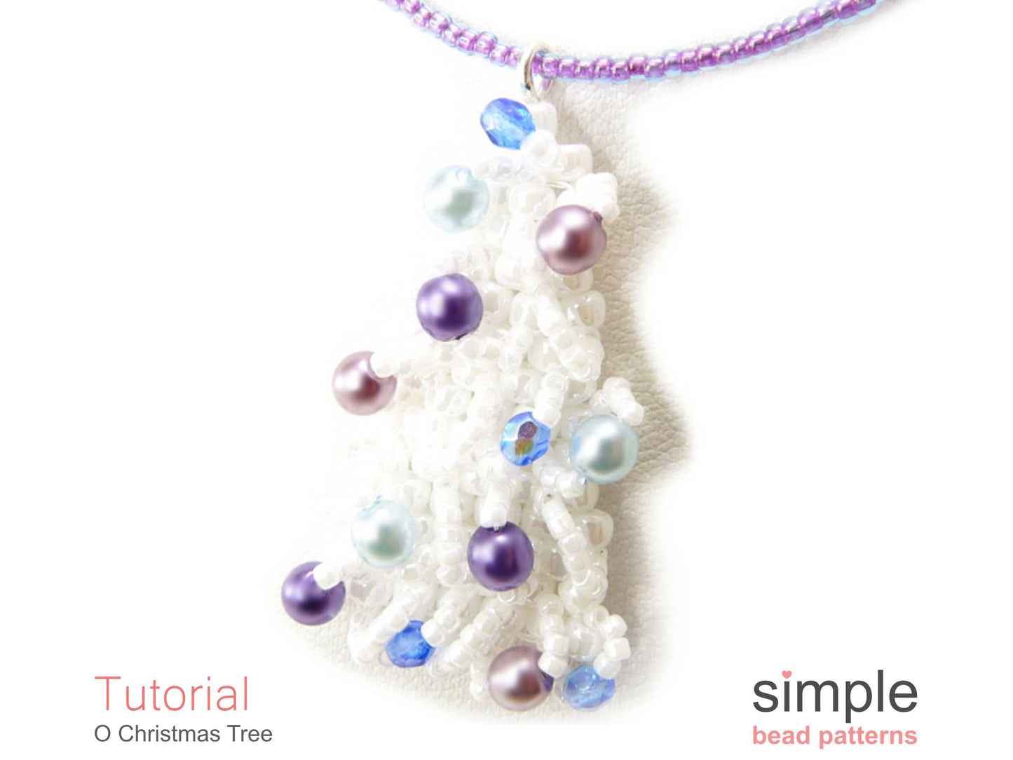 O Christmas Tree Earrings & Necklace Pattern