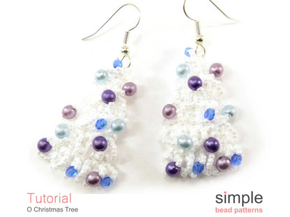 O Christmas Tree Earrings & Necklace Pattern