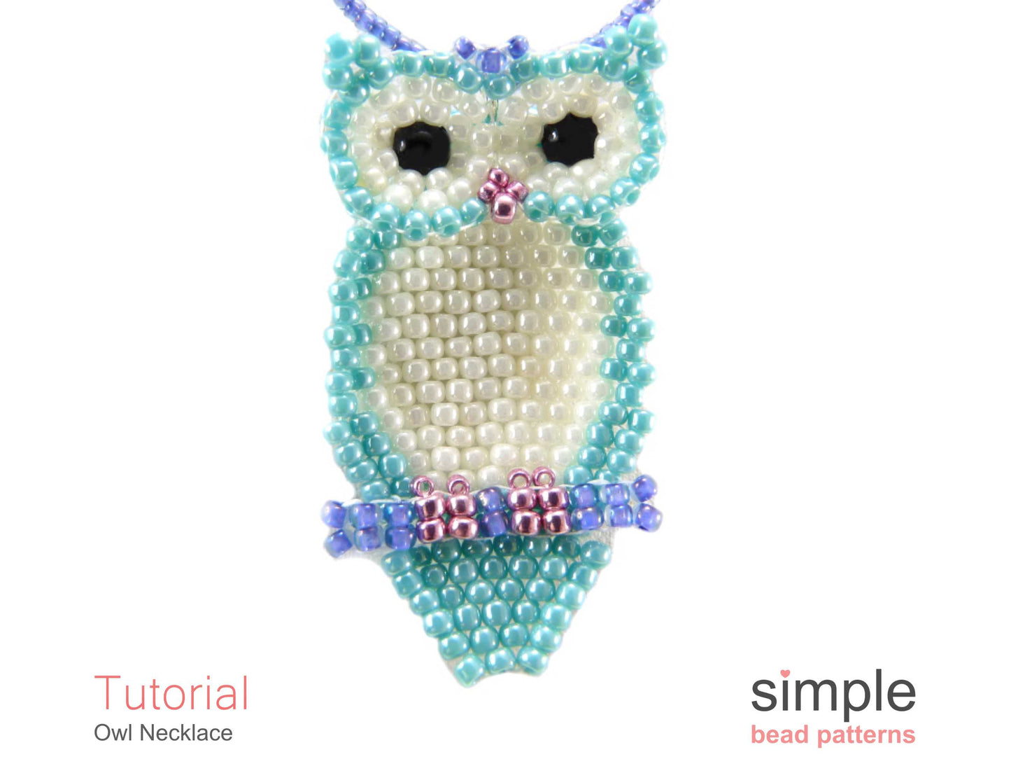 Owl Necklace Beading Pattern