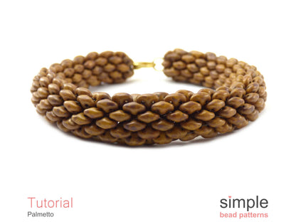 Palmetto Bracelet & Necklace Beading Pattern