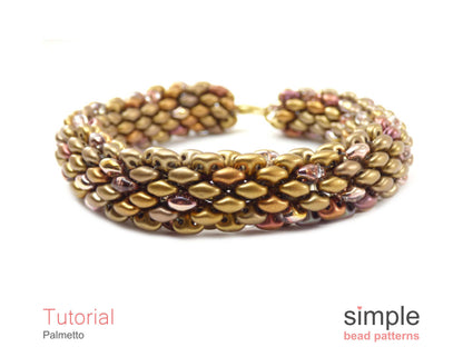Palmetto Bracelet & Necklace Beading Pattern