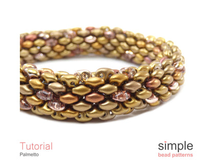 Palmetto Bracelet & Necklace Beading Pattern