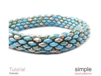Palmetto Bracelet & Necklace Beading Pattern
